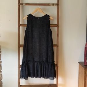 Bohemian Polka Dotted Ruffle Dress